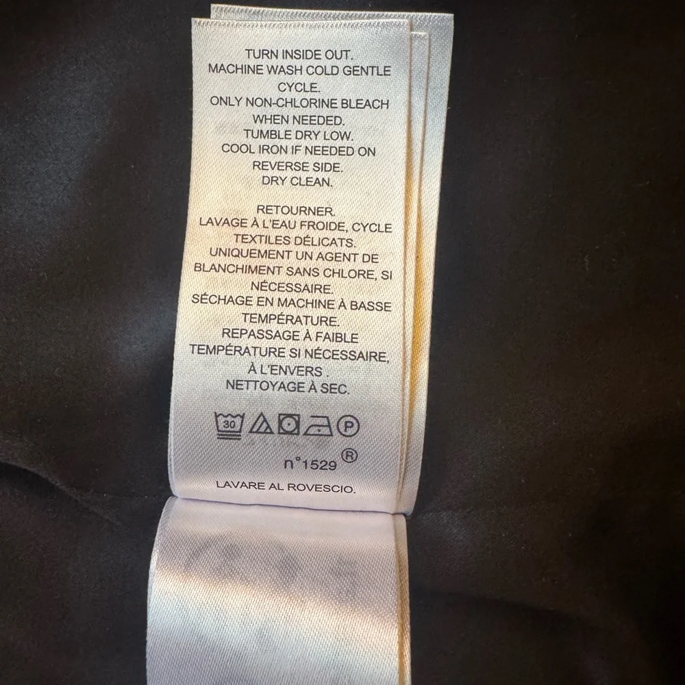 LAUREN Quilted-Satin-Trim Wool-Blend Coat - Picture 15 of 16